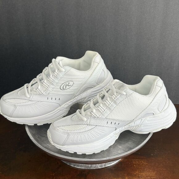 Rawlings Chance III Men's 6.5 Crosstrainers sneakers white 81671-01 medium width - Picture 4 of 16